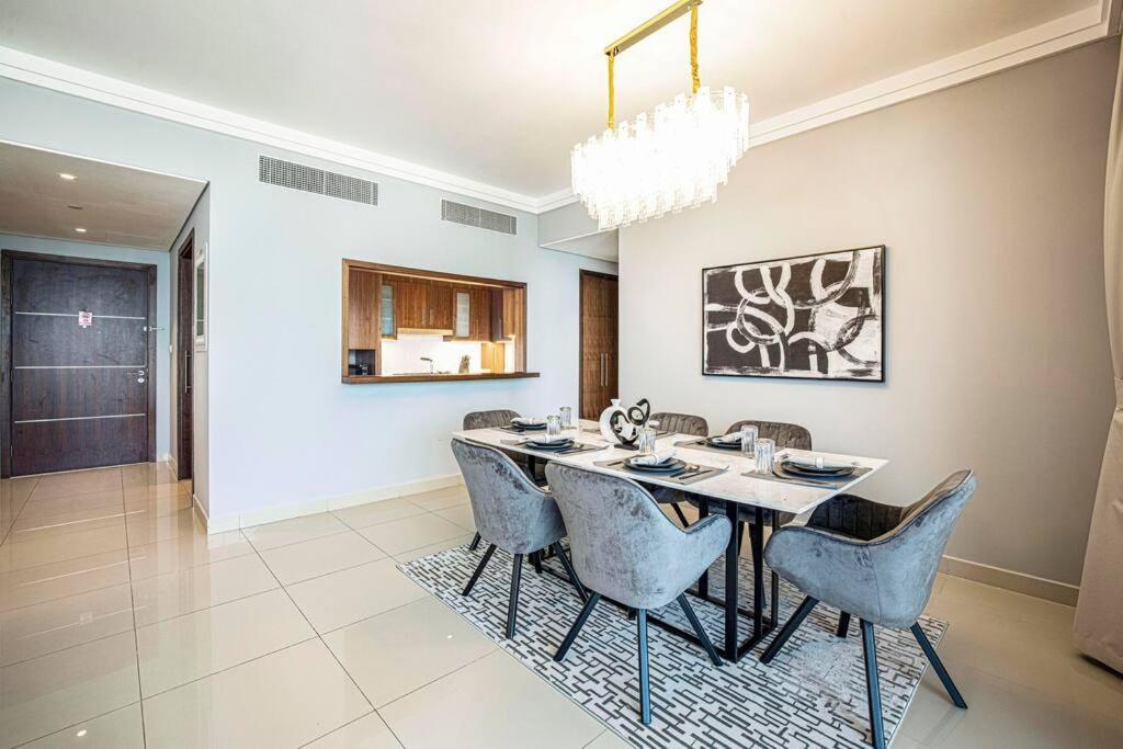 Magnificent Brand New Lux 3Br Burj & Fountain View Apartman Dubaj Kültér fotó