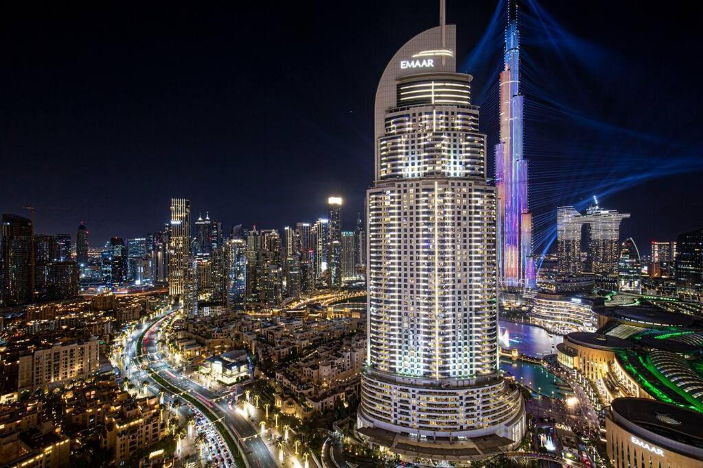 Magnificent Brand New Lux 3Br Burj & Fountain View Apartman Dubaj Kültér fotó