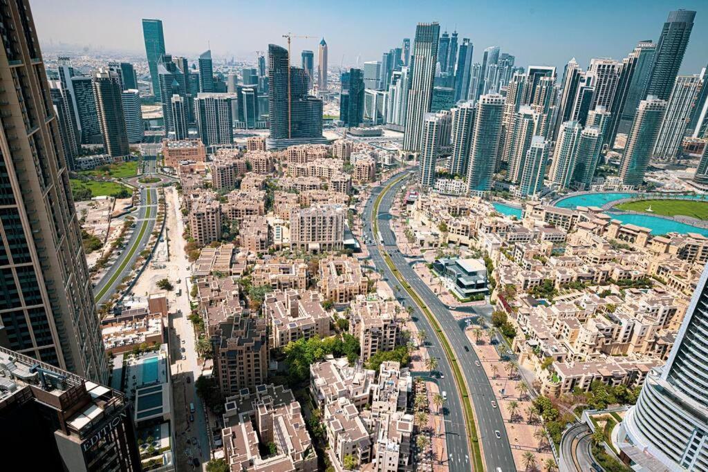 Magnificent Brand New Lux 3Br Burj & Fountain View Apartman Dubaj Kültér fotó