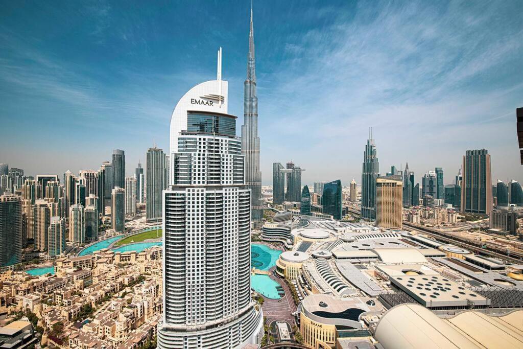 Magnificent Brand New Lux 3Br Burj & Fountain View Apartman Dubaj Kültér fotó