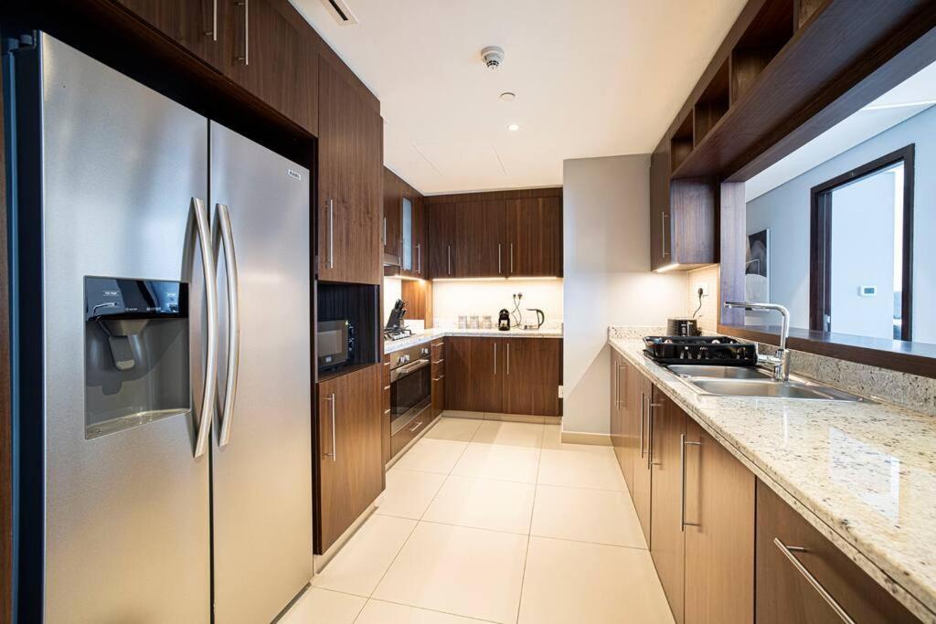 Magnificent Brand New Lux 3Br Burj & Fountain View Apartman Dubaj Kültér fotó