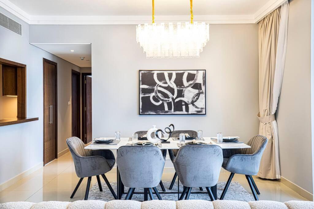 Magnificent Brand New Lux 3Br Burj & Fountain View Apartman Dubaj Kültér fotó